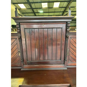 Edwardian mahogany clerks desk