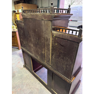 Edwardian mahogany clerks desk