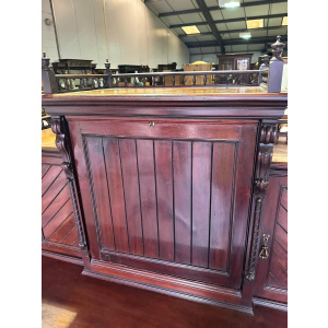 Edwardian mahogany clerks desk