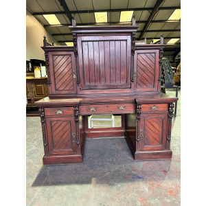Edwardian mahogany clerks desk