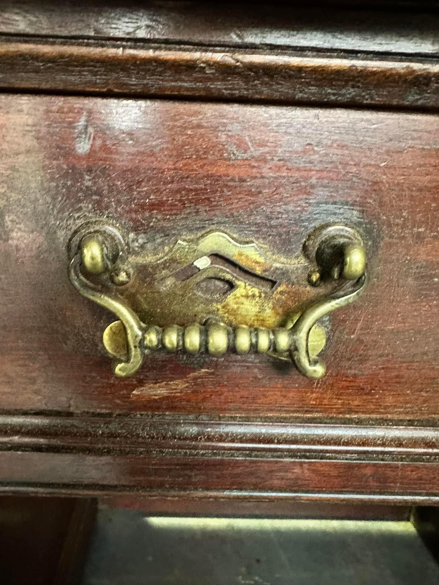Edwardian mahogany clerks desk
