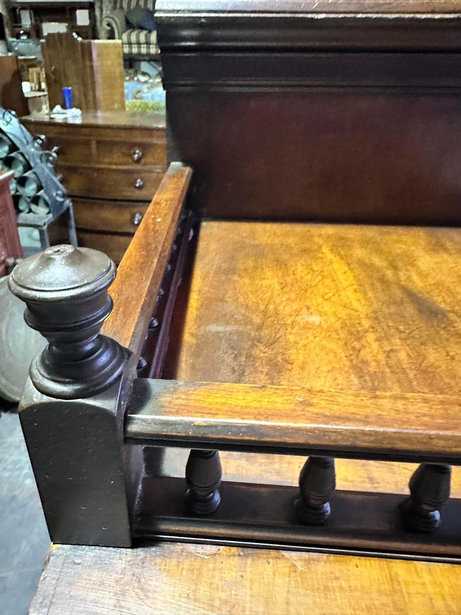 Edwardian mahogany clerks desk