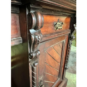 Edwardian mahogany clerks desk