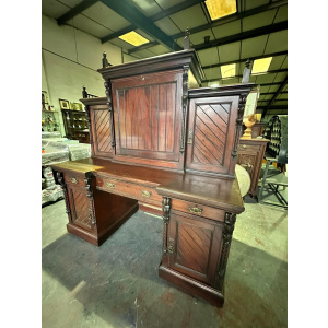 Edwardian mahogany clerks desk