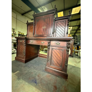 Edwardian mahogany clerks desk