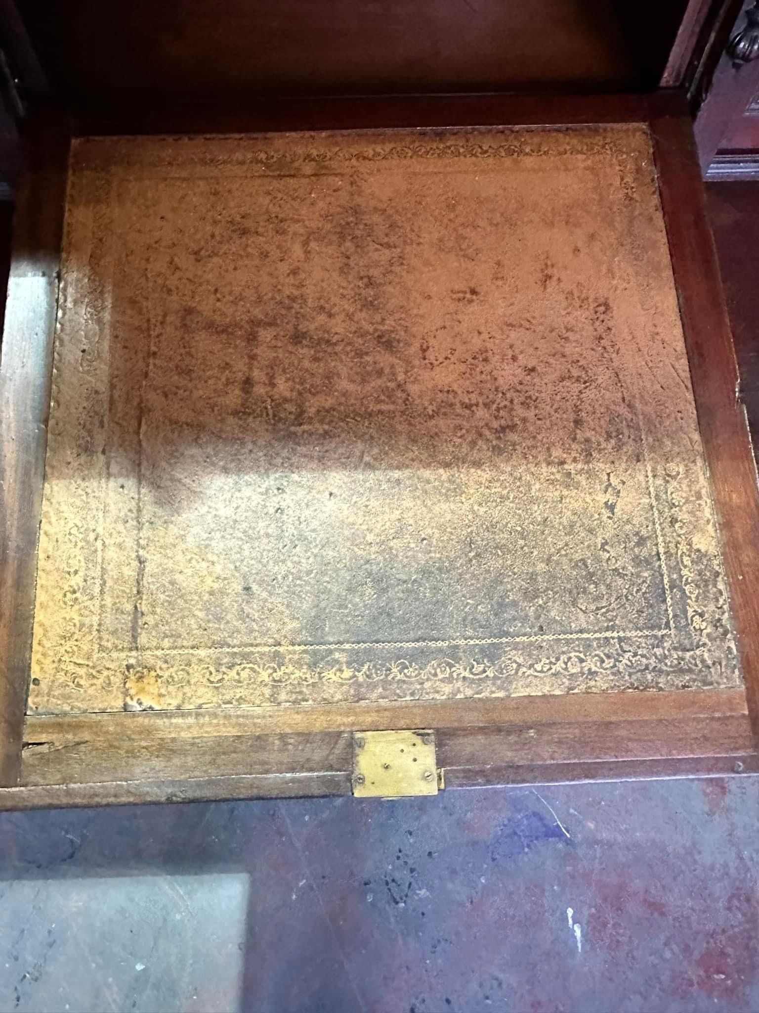 Edwardian mahogany clerks desk