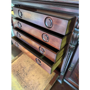Edwardian mahogany clerks desk