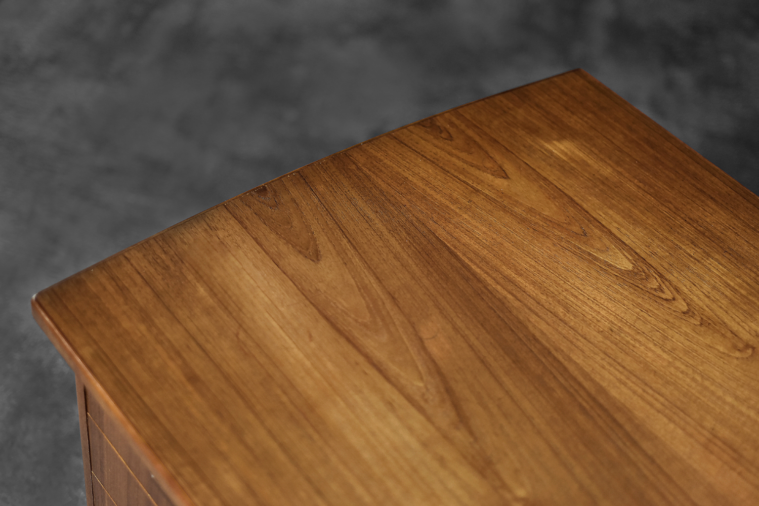 Vintage Classic Mid-Century Danish Scandinavian Modern Teak Bilateral Desk, 1960s