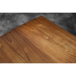Vintage Classic Mid-Century Danish Scandinavian Modern Teak Bilateral Desk, 1960s