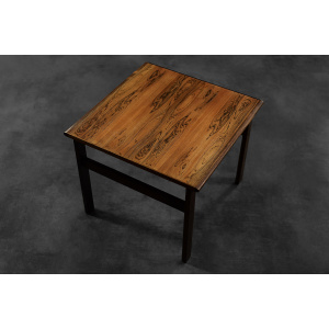 Vintage Classic Mid-Century Danish Modern Rosewood Coffee Table Capella by Illum Wikkelsø for Niels Eilersen, 1960s