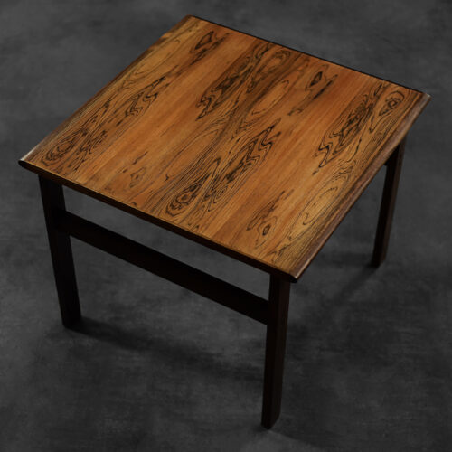 Vintage Classic Mid-Century Danish Modern Rosewood Coffee Table Capella by Illum Wikkelsø for Niels Eilersen, 1960s