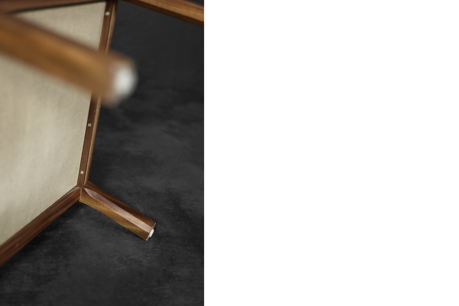 Vintage Mid-Century Scandinavian Modern Mahogany Armchair with French Wicker by Bernt Petersen dla Wørts Møbelsnedkeri, 1960s