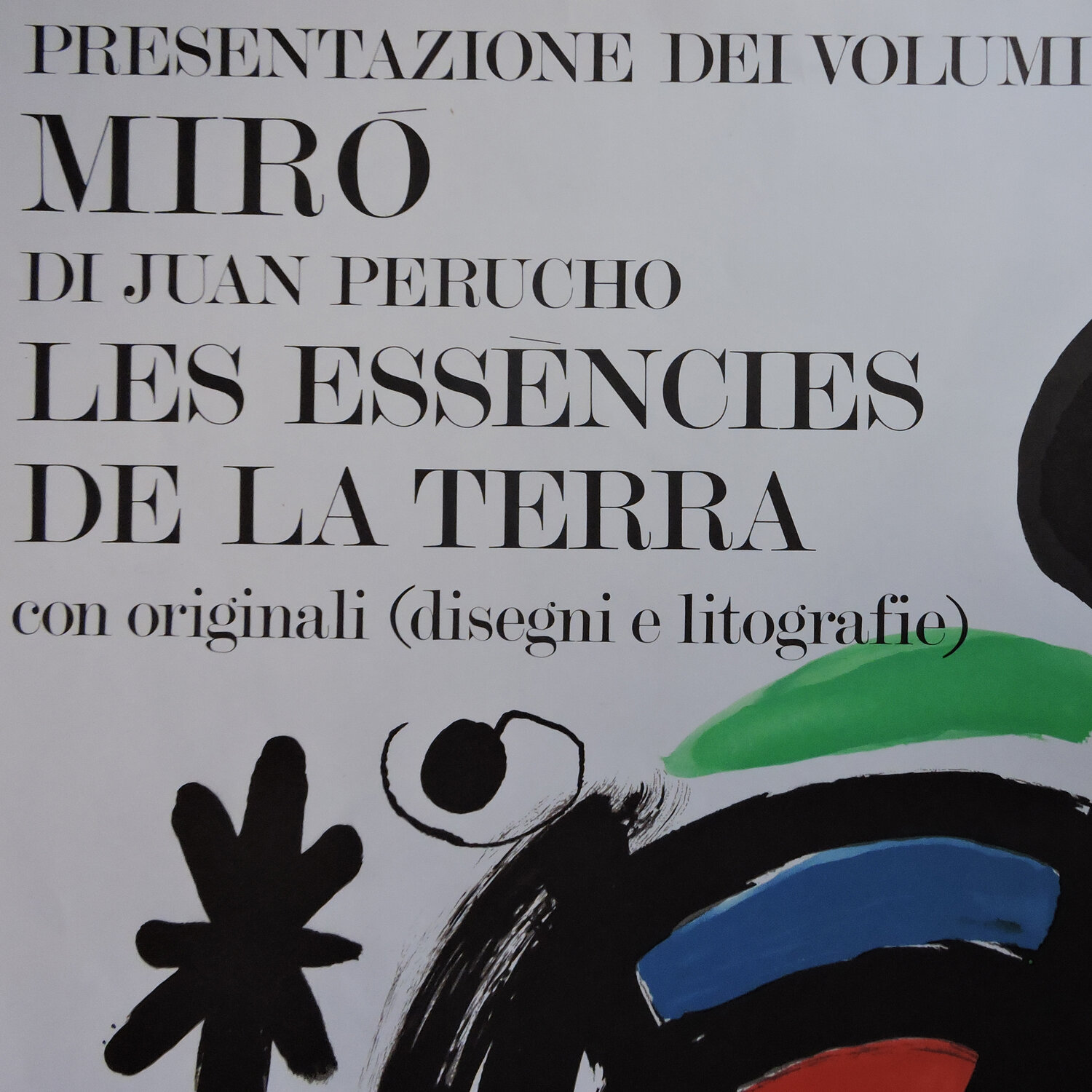Joan Miró - Al Milione - Lithograph, 1969
