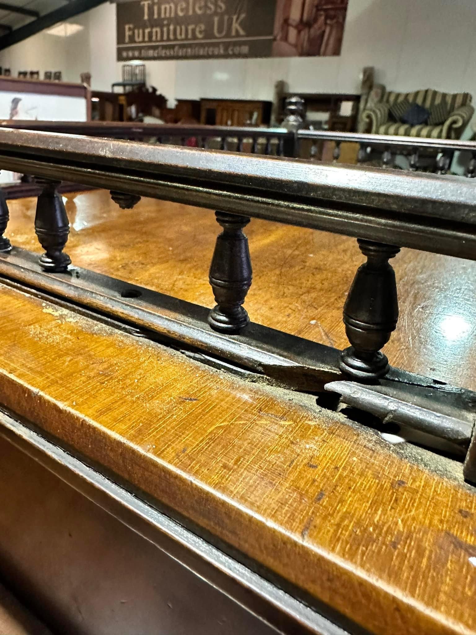 Edwardian mahogany clerks desk