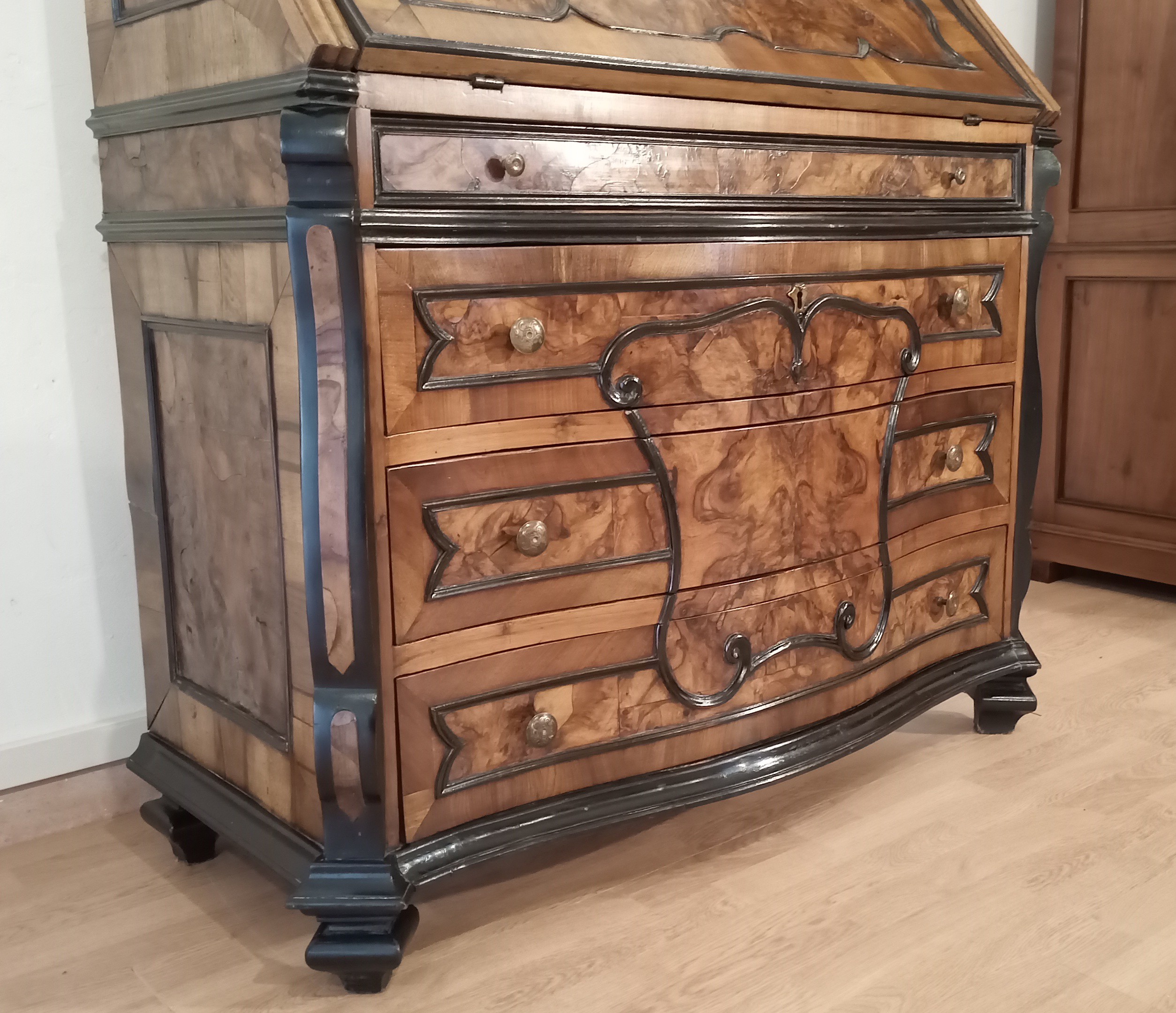Folding Chest of Drawers from Lombardy, 1700