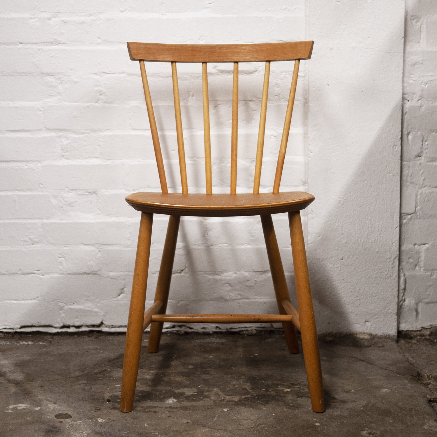 Danish J46 Chair In Birch By Poul M. Volther For FDB Møbler, 1960s