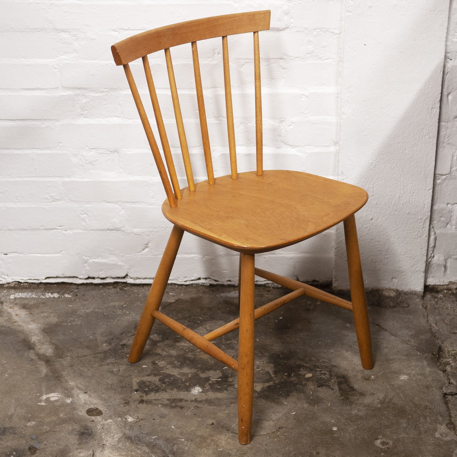 Danish J46 Chair In Birch By Poul M. Volther For FDB Møbler, 1960s