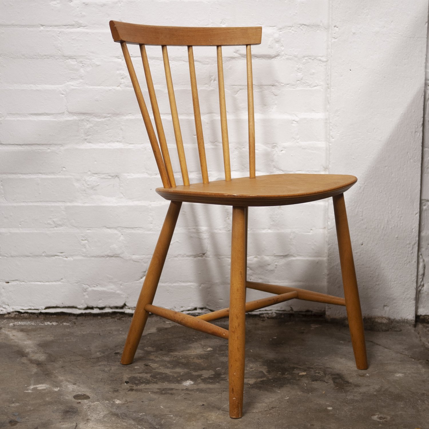 Danish J46 Chair In Birch By Poul M. Volther For FDB Møbler, 1960s