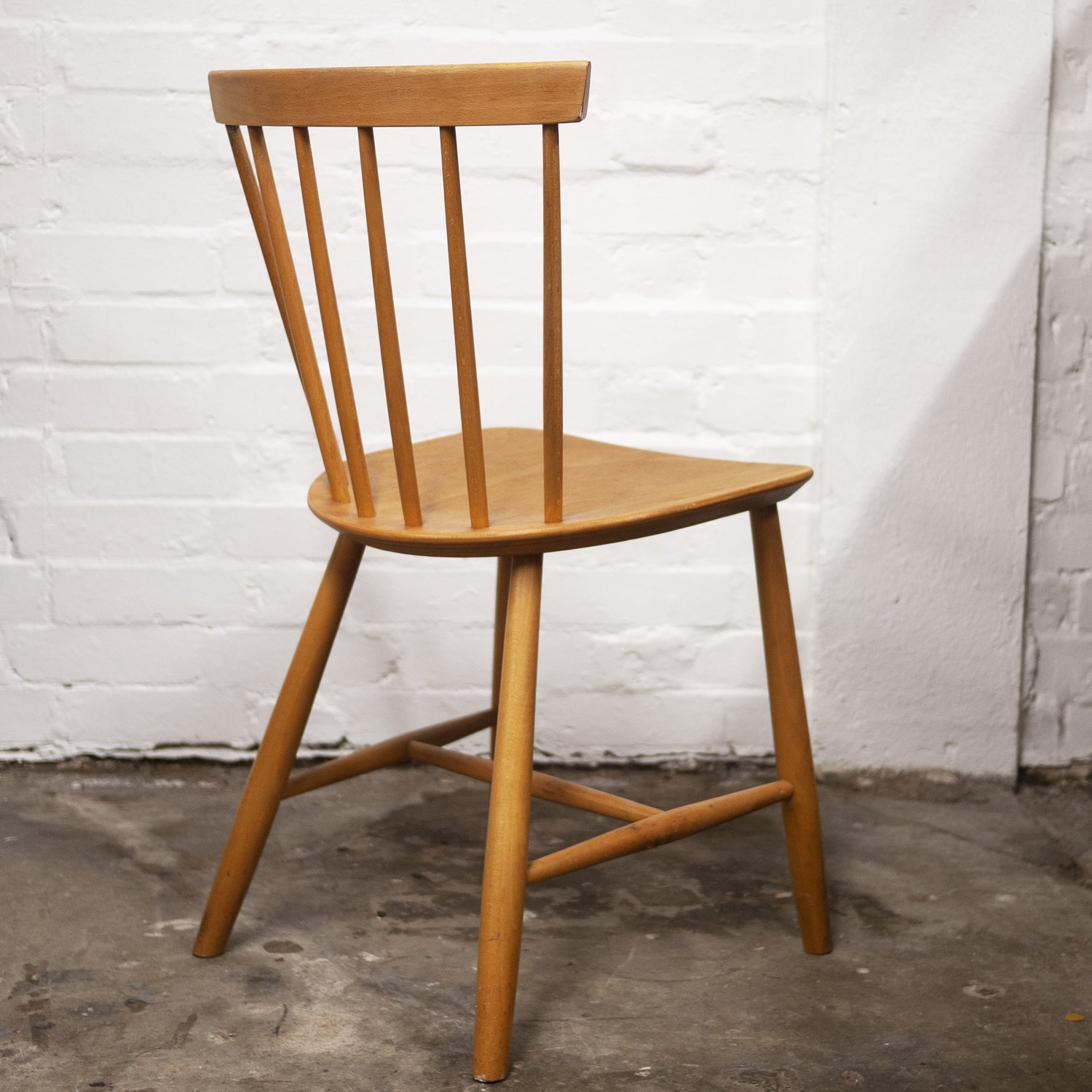 Danish J46 Chair In Birch By Poul M. Volther For FDB Møbler, 1960s