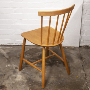 Danish J46 Chair In Birch By Poul M. Volther For FDB Møbler, 1960s