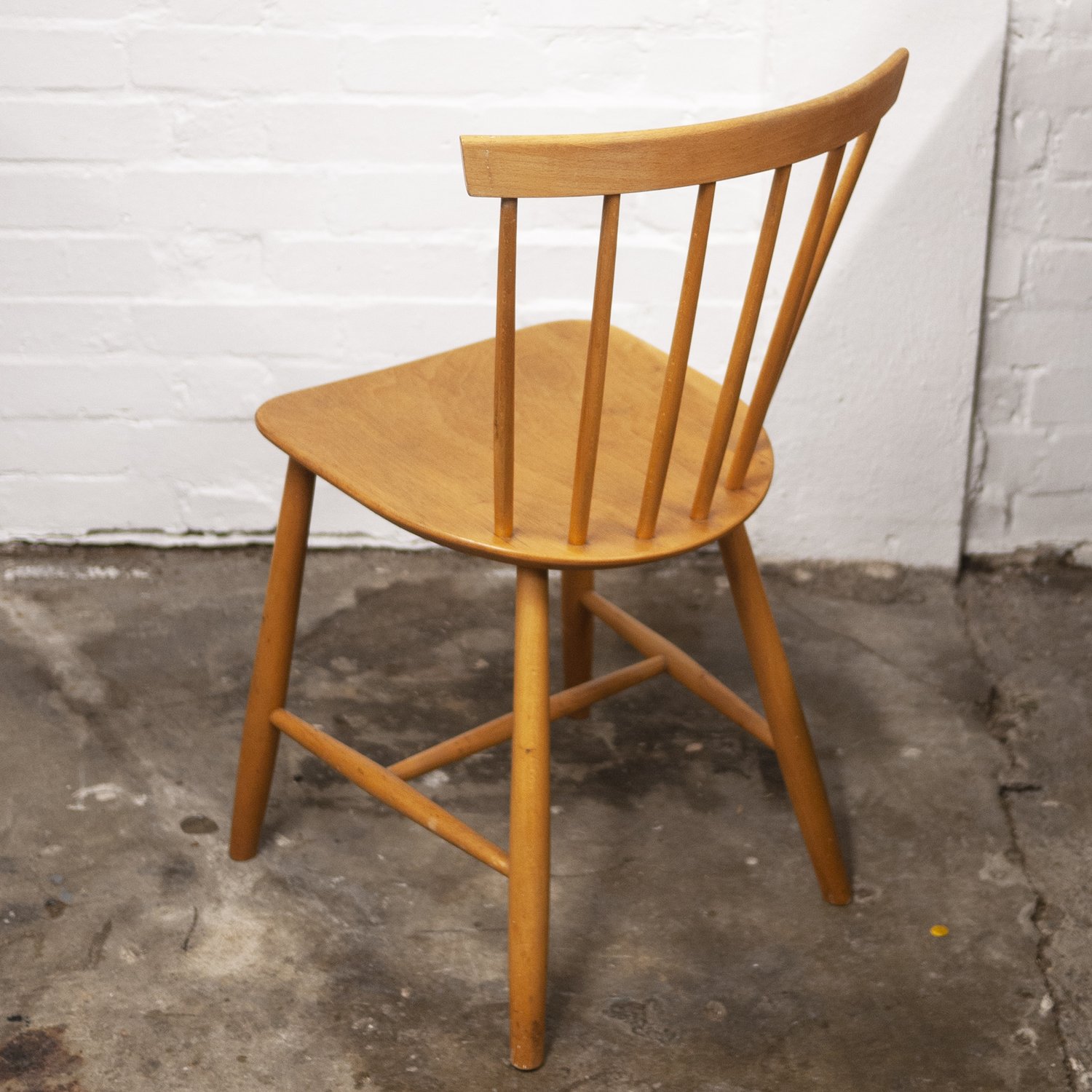 Danish J46 Chair In Birch By Poul M. Volther For FDB Møbler, 1960s