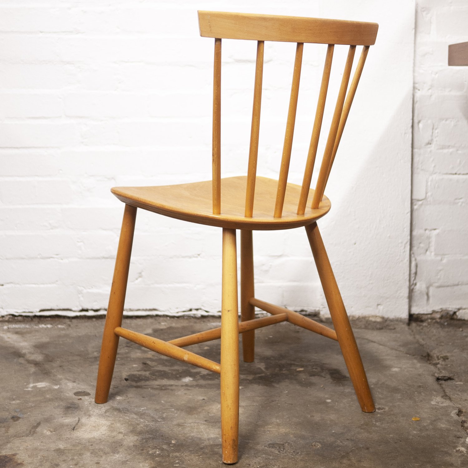 Danish J46 Chair In Birch By Poul M. Volther For FDB Møbler, 1960s