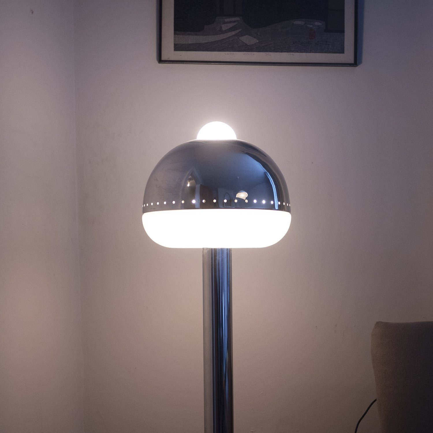Space Age Mushroom Lights by Goffredo Reggiani By Reggiani Illuminazione, 1970s