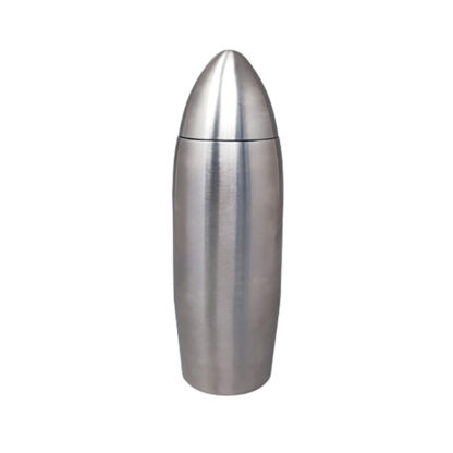 1960s Cocktail Shaker "Bullet" in Stainless Steel. Made in Italy
