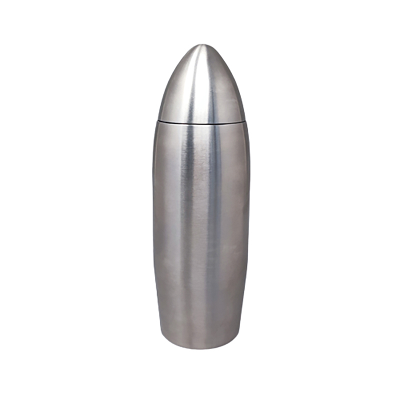 1960s Cocktail Shaker "Bullet" in Stainless Steel. Made in Italy
