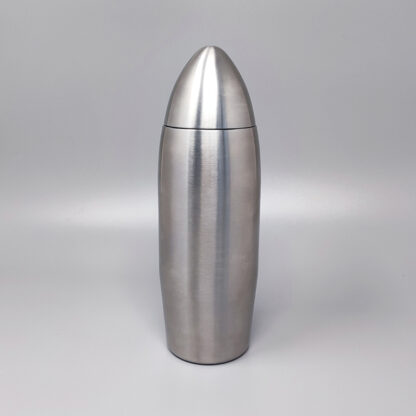 1960s Cocktail Shaker "Bullet" in Stainless Steel. Made in Italy - Image 2