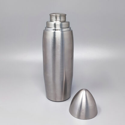 1960s Cocktail Shaker "Bullet" in Stainless Steel. Made in Italy - Image 4
