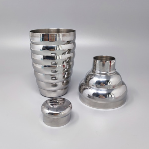 1960s Gorgeous Cocktail Shaker by Forzani. Made in Italy