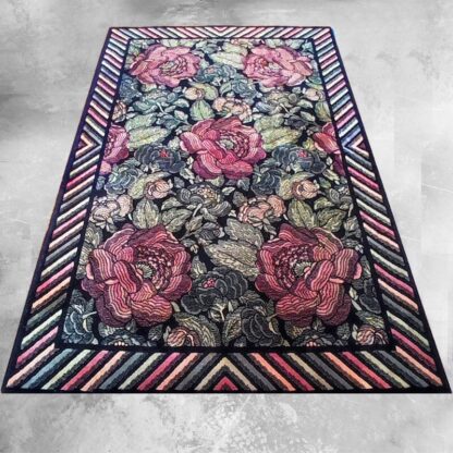 1980s Gorgeous Italian Woolen Rug by Ottavio Missoni for T&J Vestor - Image 3