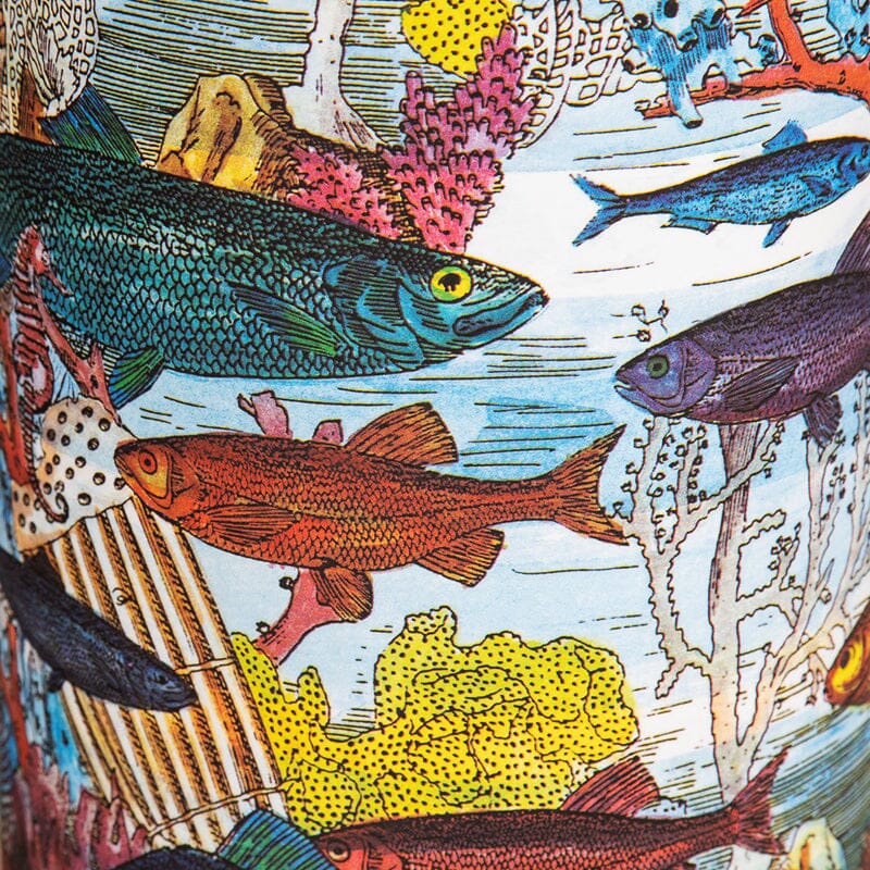 1990s Gorgeous "Aquarium" Floor Lamp by Piero Fornasetti for Antonangeli