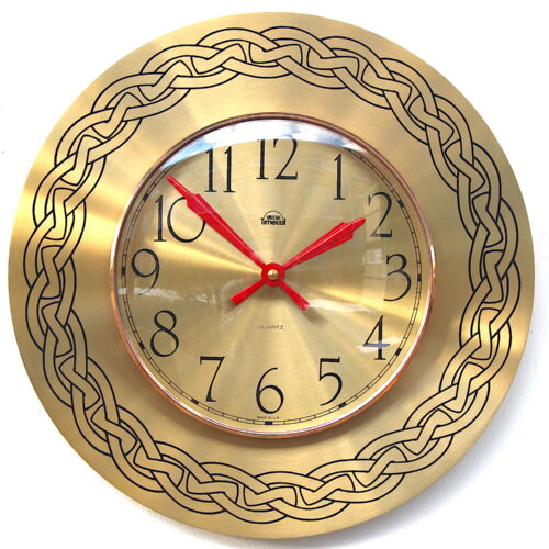 Smiths Timecal Vintage Sunburst Wall Clock