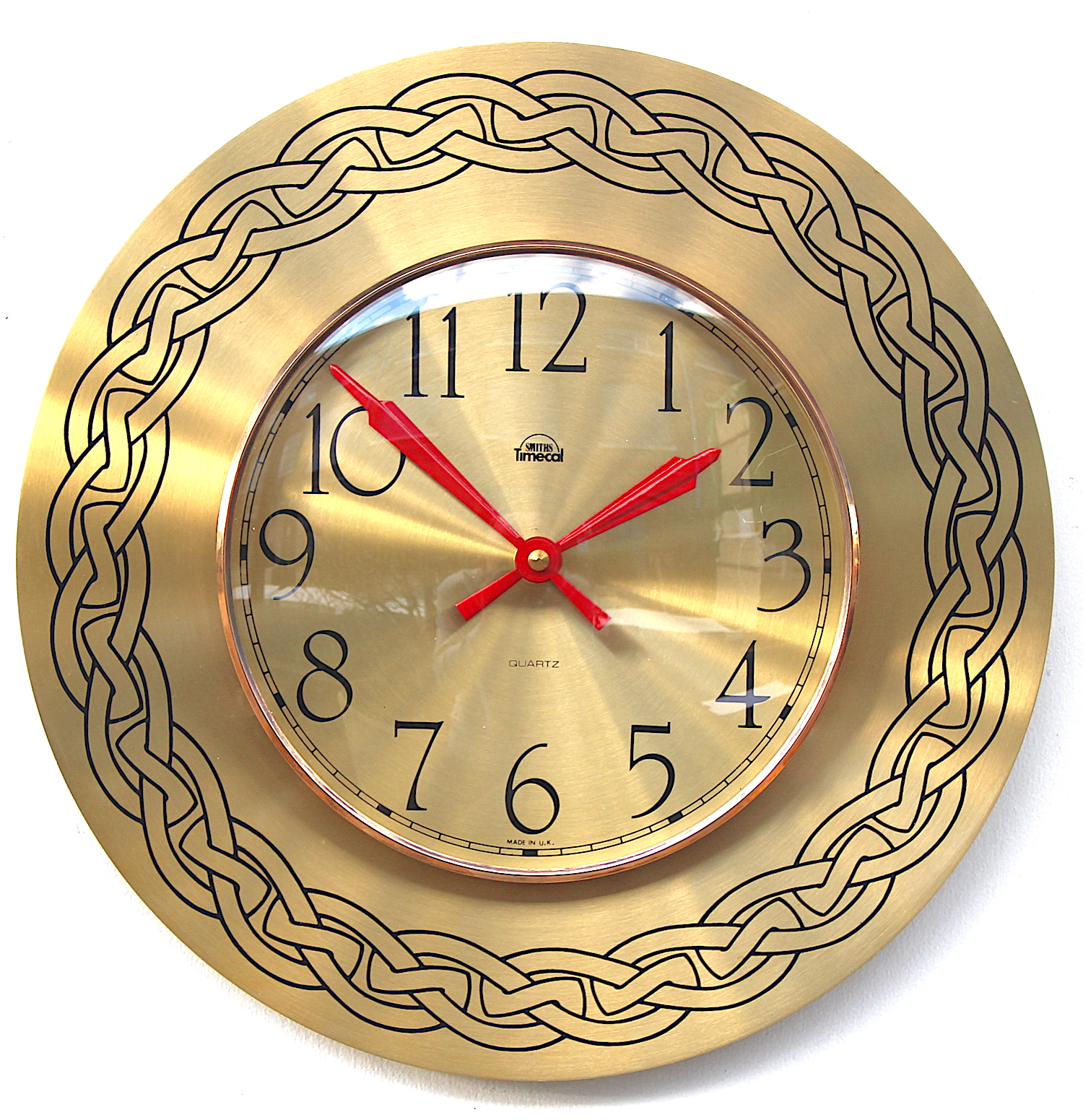 Smiths Timecal Vintage Sunburst Wall Clock