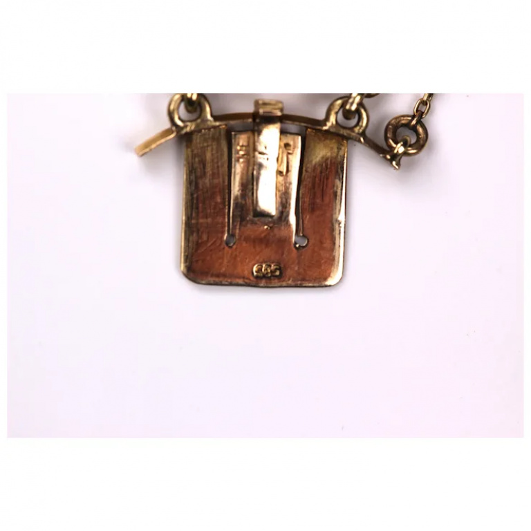 Antique Victorian Lava Cameo Bracelet 14 Karat Gold with Greek/Roman Gods - Image 12