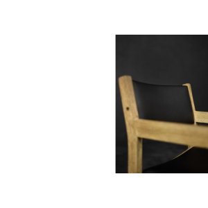 Vintage Mid-Century Danish Modern Oak Chairs by Hans J. Wegner for Getama, 1960s, Set of 4