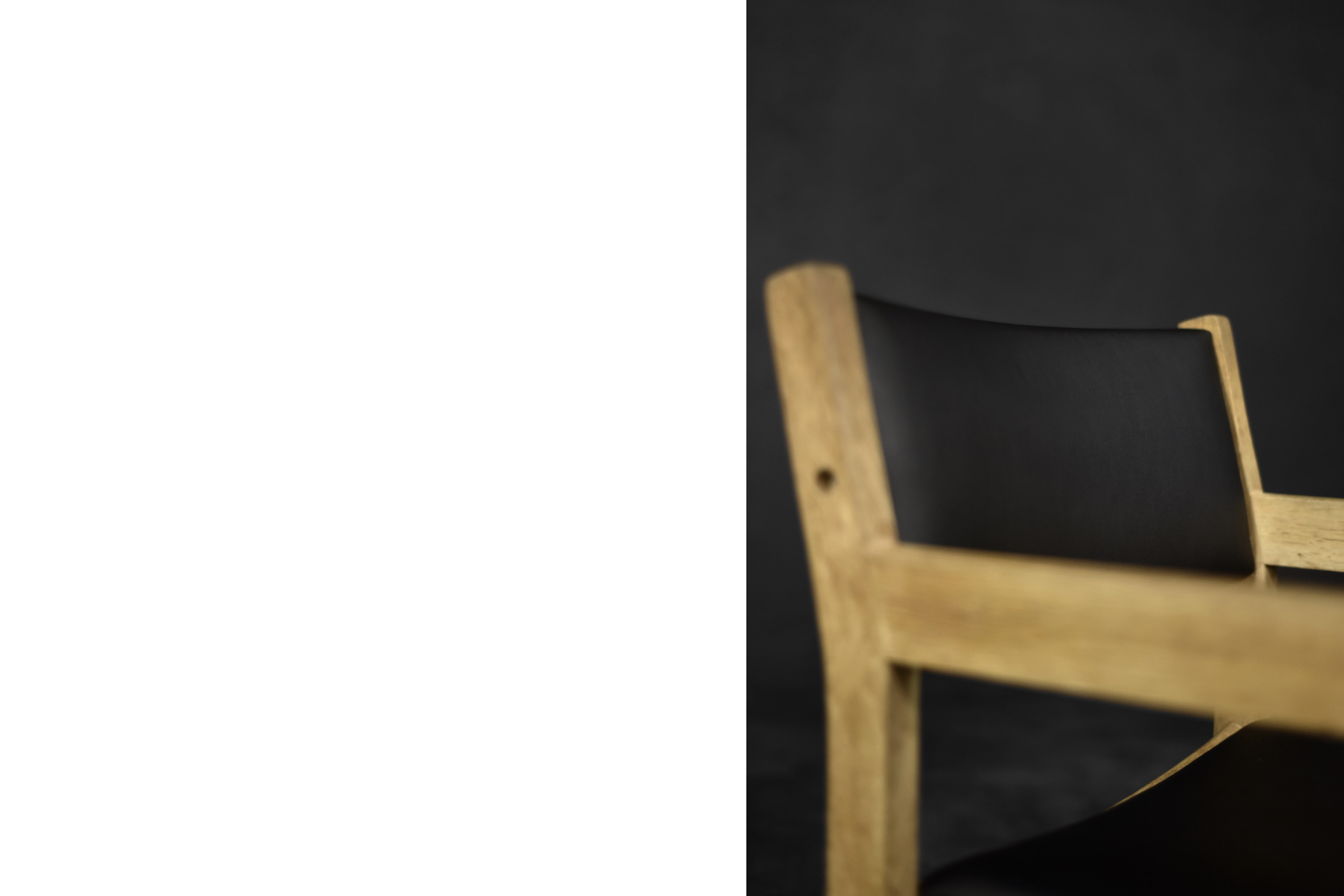 Vintage Mid-Century Danish Modern Oak Chairs by Hans J. Wegner for Getama, 1960s, Set of 4