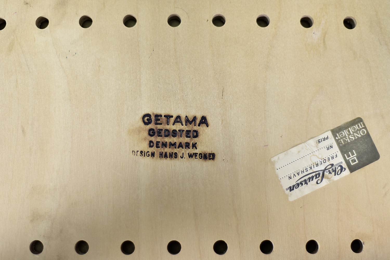Vintage Mid-Century Danish Modern Oak Chairs by Hans J. Wegner for Getama, 1960s, Set of 4