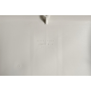 Vintage Mid-Century French Modern Slick Slick White Plastic Chairs by Philippe Starck for XO Design, 1999, Set of 5
