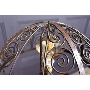 Art Deco Wrought Iron Lamp C1930