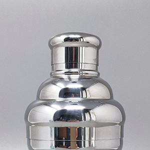 1960s Gorgeous Cocktail Shaker by Forzani. Made in Italy