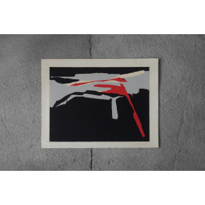 Bengt Lindström, Autumn Night, Serigraph