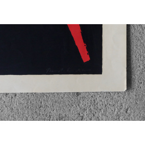 Bengt Lindström, Autumn Night, Serigraph