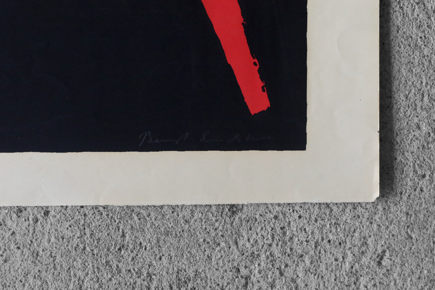 Bengt Lindström, Autumn Night, Serigraph