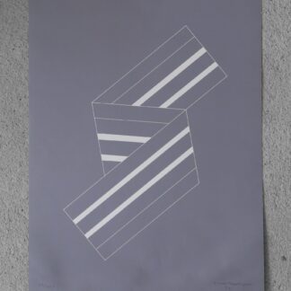 Eskil Hansson, 1976, Composition, Color Lithograph
