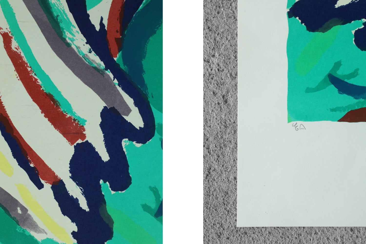 Bengt Åberg, Fåglar, Color Lithograph