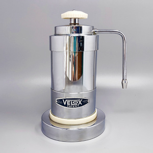 1960s Big Velox Espresso Coffee Machine by P. Malago. Made in Italy