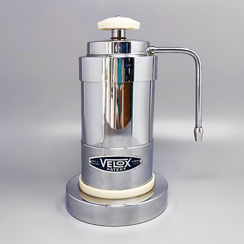 1960s Big Velox Espresso Coffee Machine by P. Malago. Made in Italy